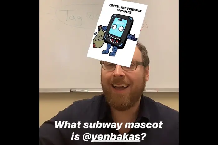 Ben Yakas tries the Instagram filter